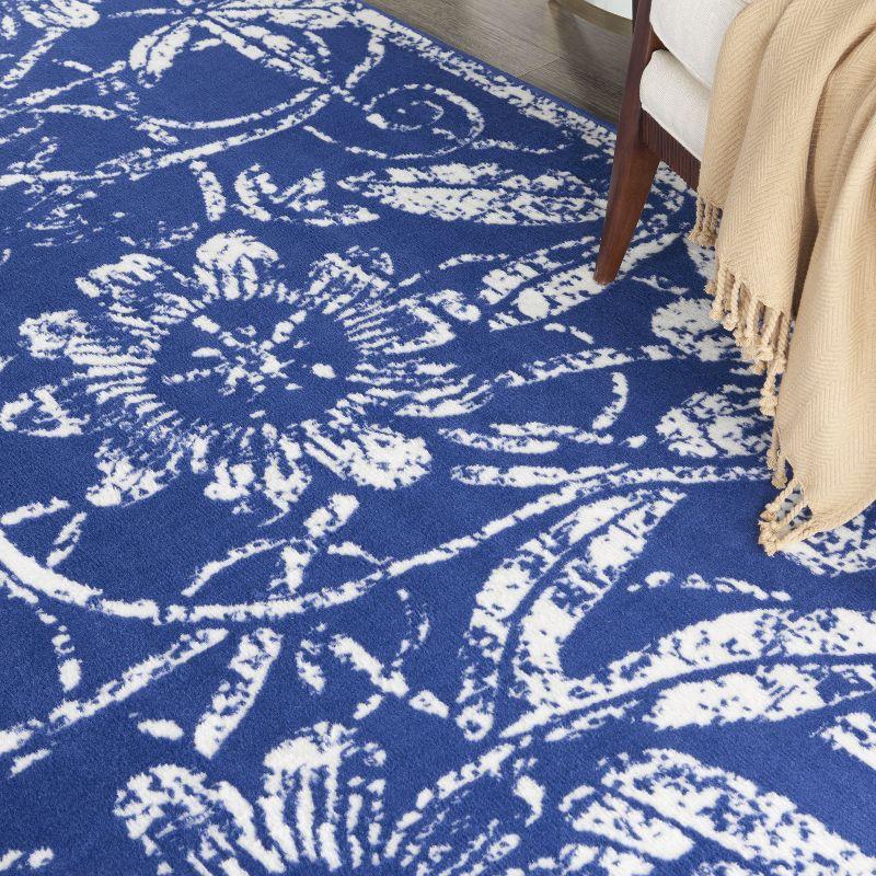 Nourison Whimsicle WHS05 Indoor only Area Rug - Navy 7' x 10'