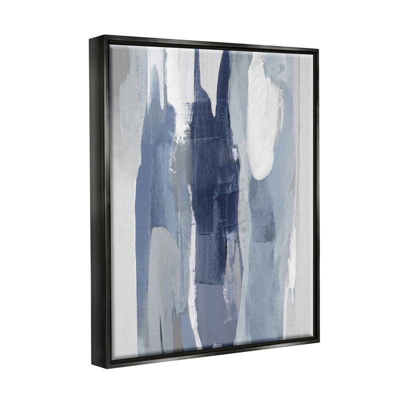 Stupell Industries Layers of Blue and White Abstract Movements