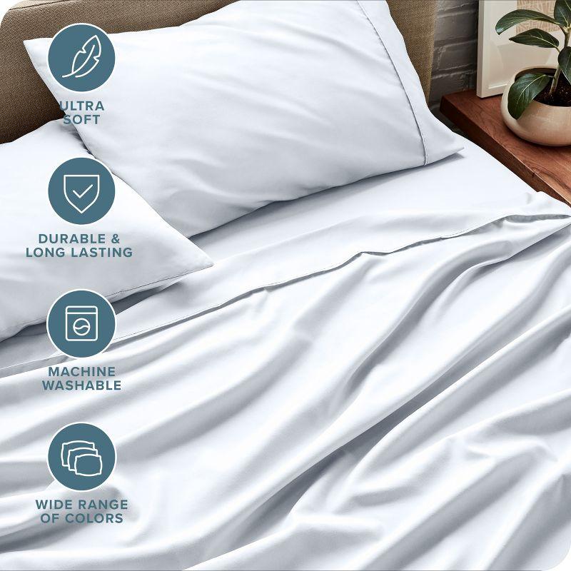 Bare Home Ultra-Soft Microfiber Sheet Set