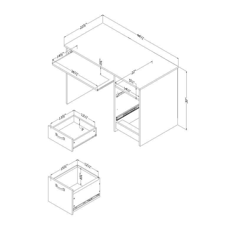 Tassio Computer Desk