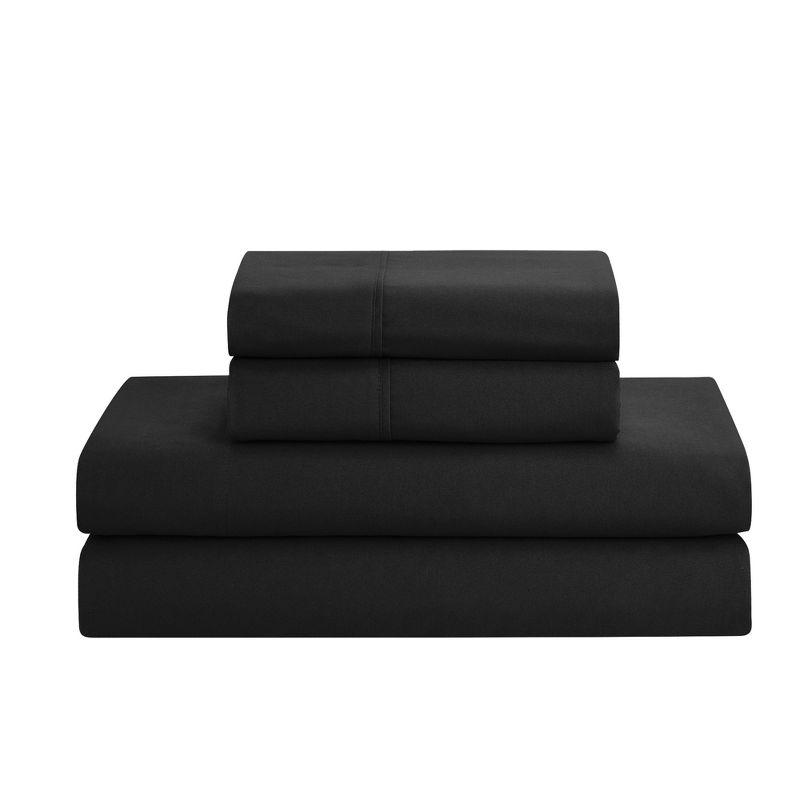 Sweet Home Collection 8 Piece Bed In A Bag Pintuck Comforter Set with Bed Sheets