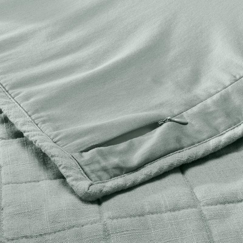 Heavyweight Linen Blend Quilt Pillow Sham - Casaluna™