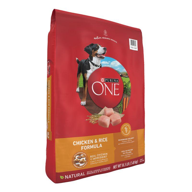 Purina ONE SmartBlend Natural Dry Dog Food with Chicken & Rice