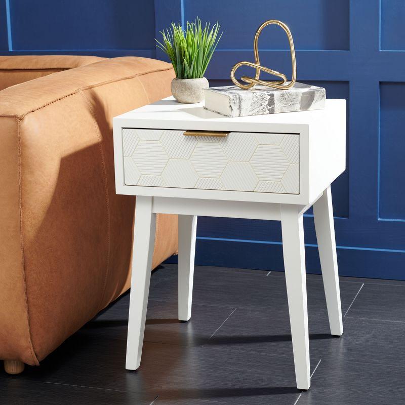 Keya 1 Drawer Accent Table  - Safavieh