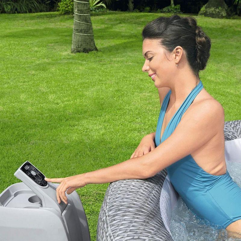 Bestway SaluSpa Honolulu AirJet Inflatable Hot Tub with EnergySense Cover