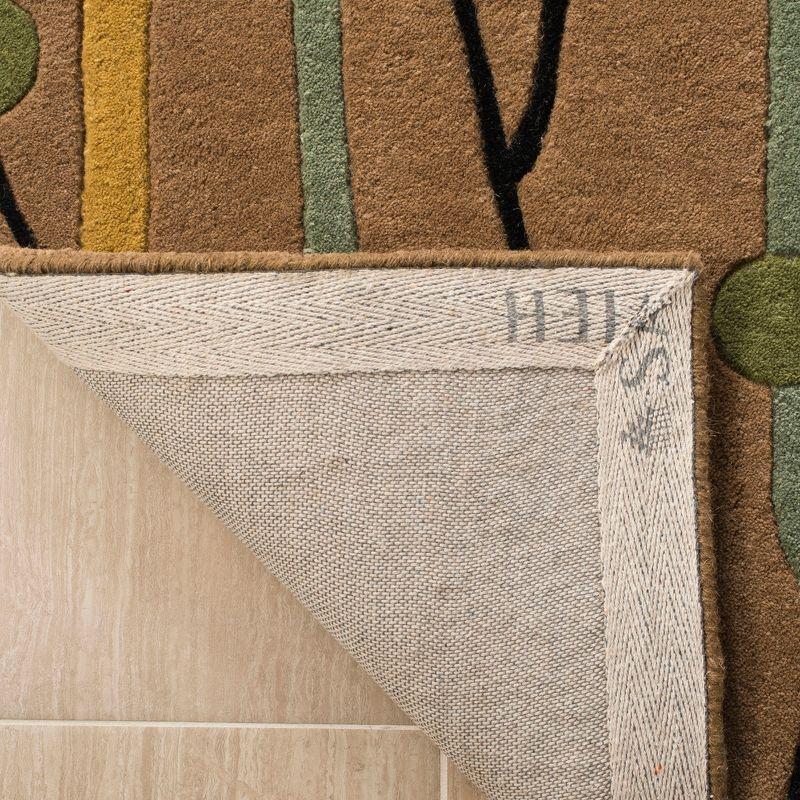 Soho SOH746 Hand Tufted Area Rug - Brown/Multi - 7'6"x9'6" - Safavieh.