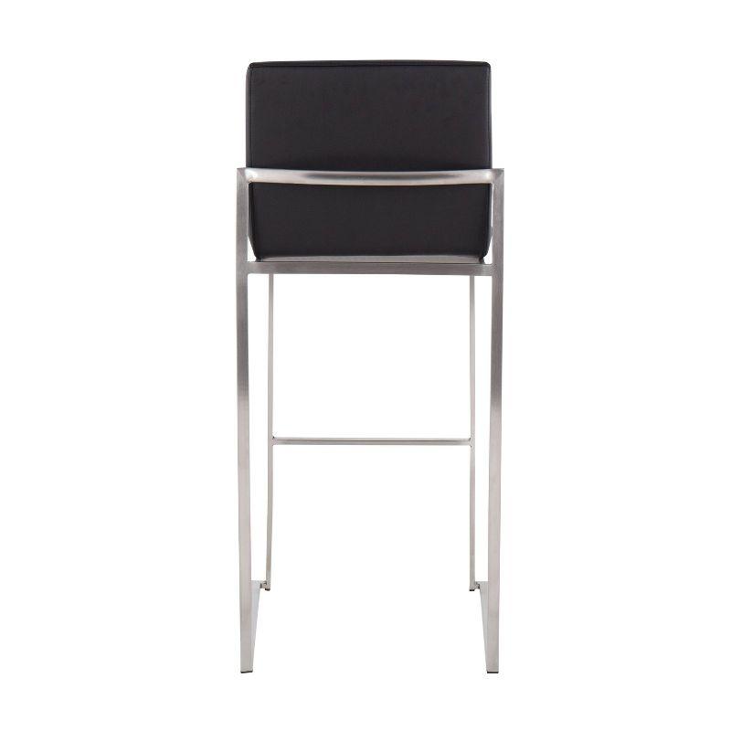 Rakowski Upholstered Counter Stool with Metal Frame