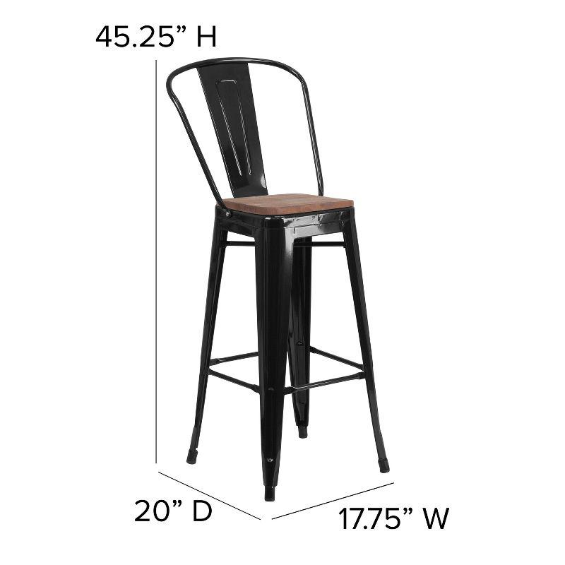 Steel Outdoor Stool