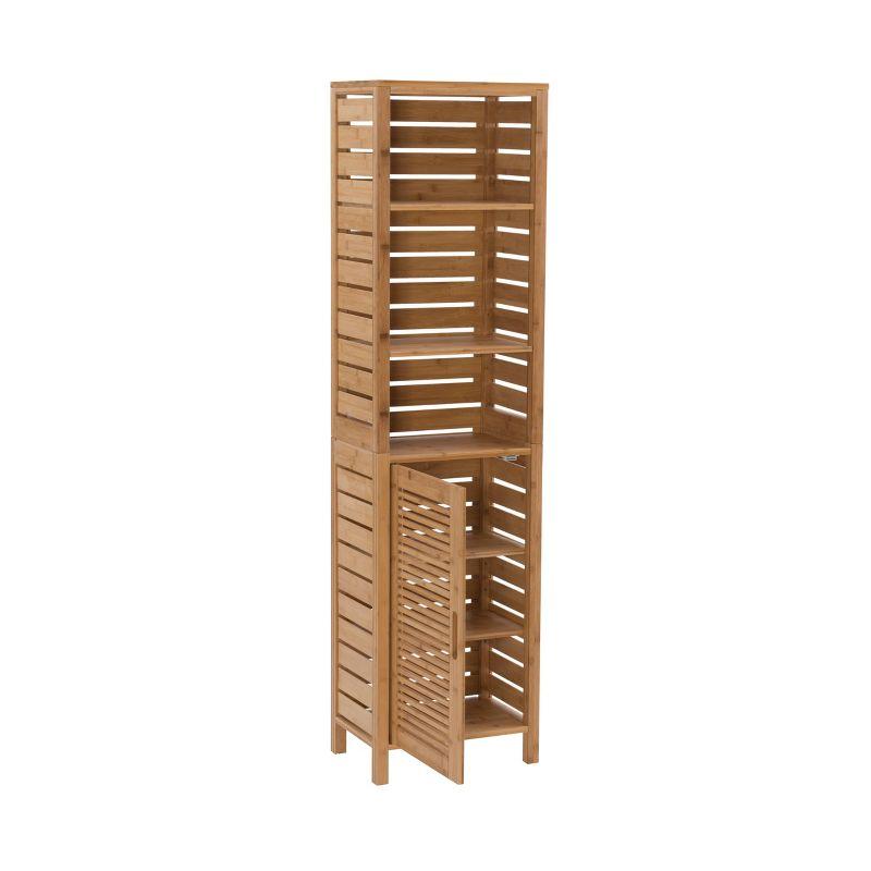 Bracken Tall Cabinet Natural - Linon