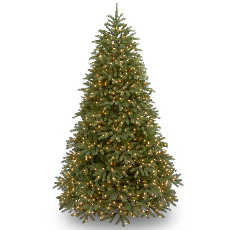 7.5 ft Pre-lit Jersey Fraser Fir Artificial Christmas Tree with Clear Lights