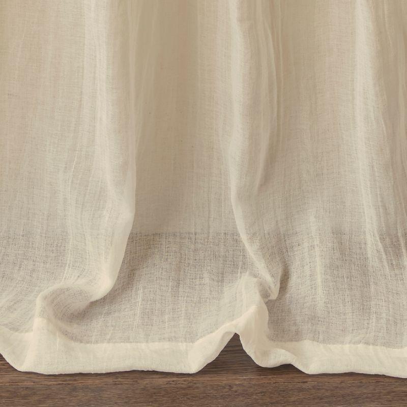 Madison Park Harper Solid Crushed Curtain Panel Pair (Set of 2)