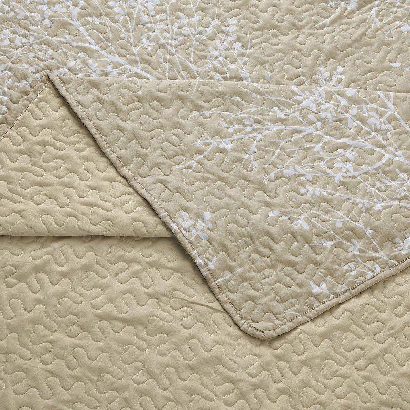 Odette Beige Quilt - Bedspread Set Beige King/CalKing