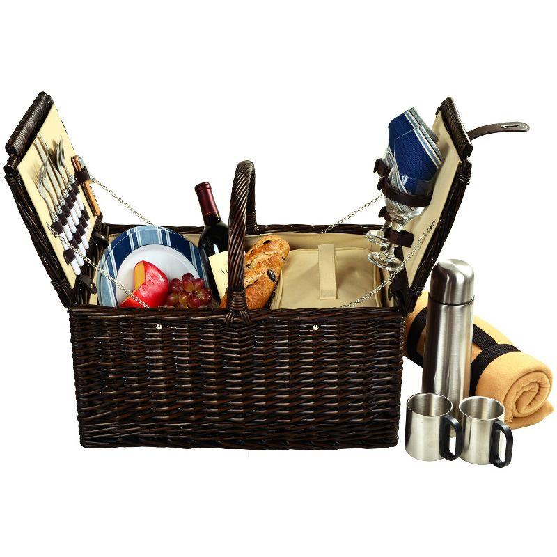 Picnic at Ascot Surrey Wicker Picnic Basket