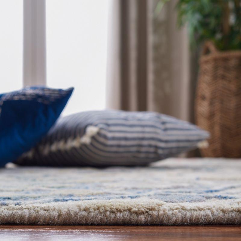Glamour GLM622 Hand Tufted Runner Rug - Ivory/Red - 2'3"x6' - Safavieh.