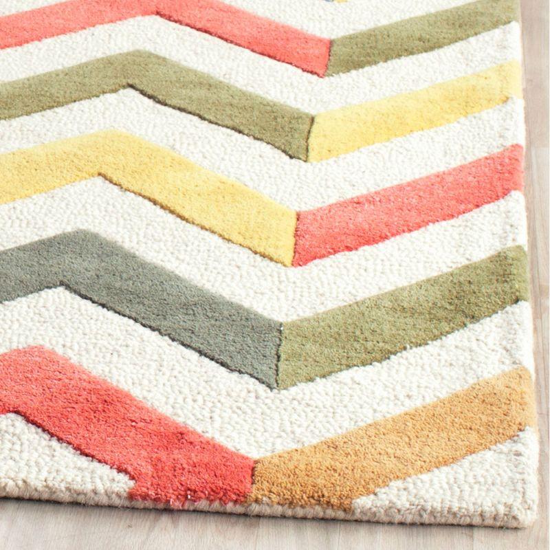 Cambridge Hand Tufted Wool Chevron Rug