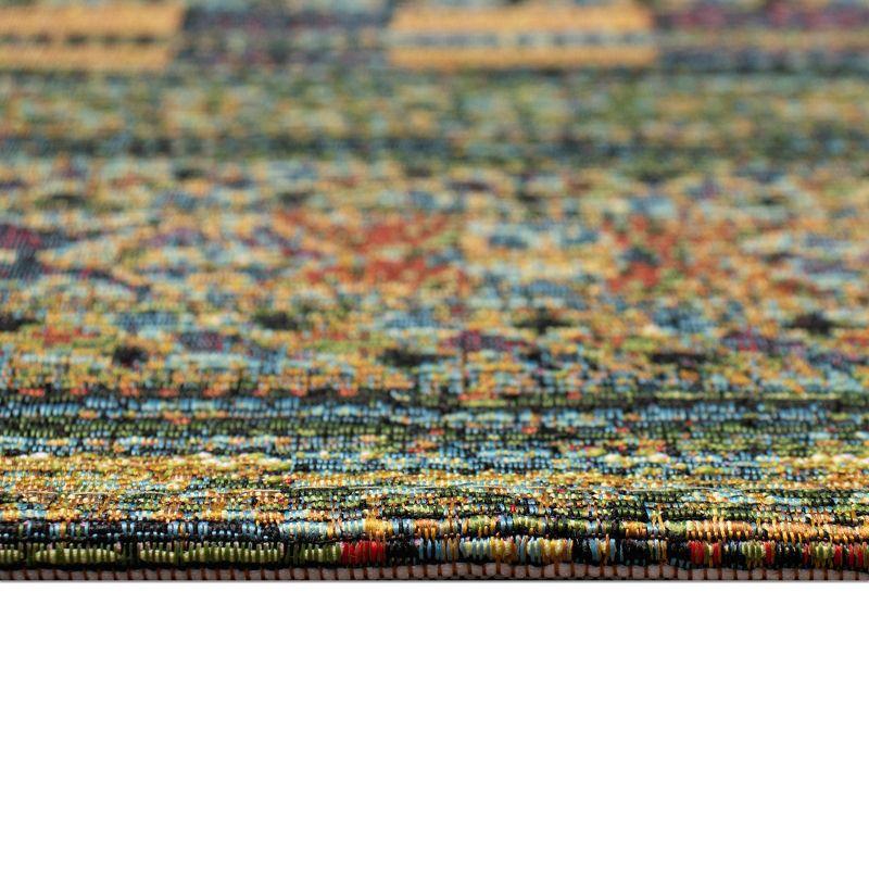 Liora Manne Marina Stripe Indoor/Outdoor Rug Green 3'3" x 4'11"