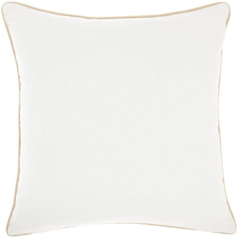 18"x18" Sofia Ombre Met Sequins Square Throw Pillow - Mina Victory