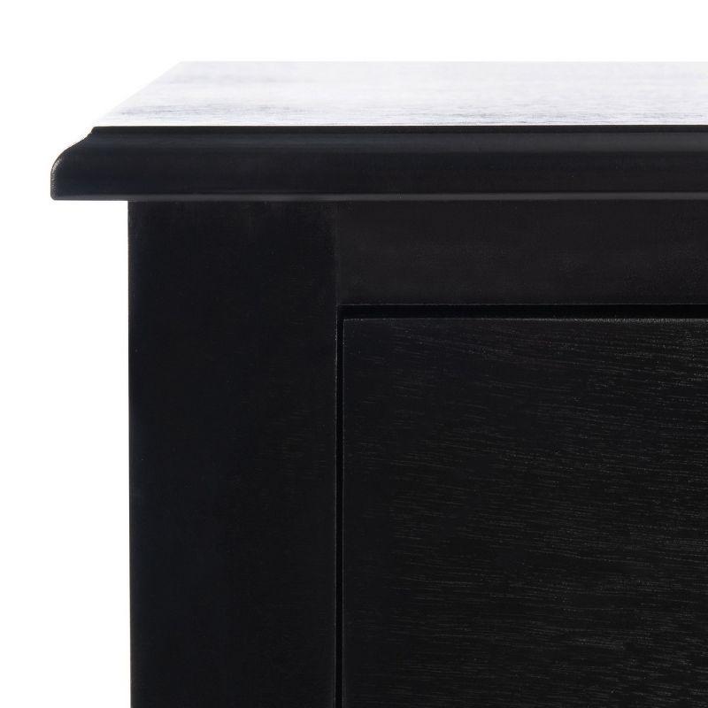 Dakota Fields Solid Wood Top End Table with Storage