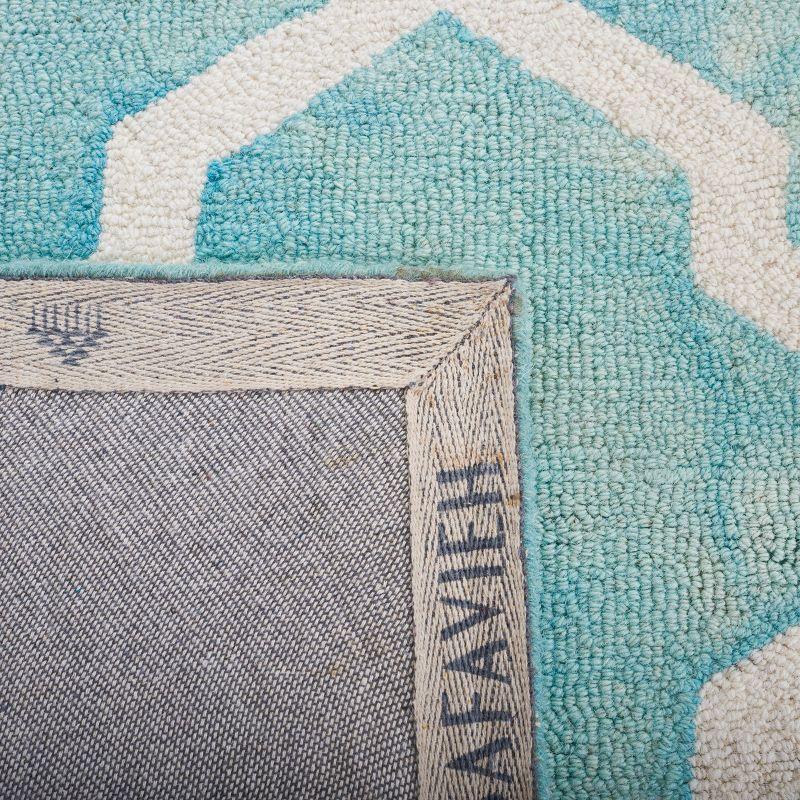 Orren Ellis Valdemaro Hand Tufted Wool Geometric Rug
