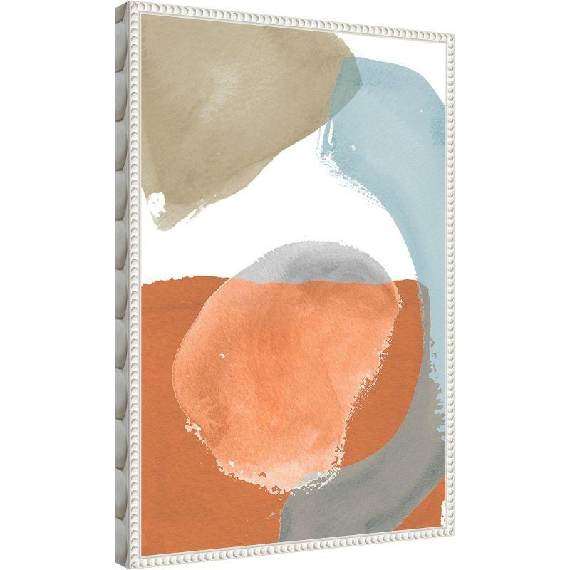 Amanti Art Shapes In Pastel II by Elizabeth Medley Canvas Wall Art Print Framed 16 x 23-in.