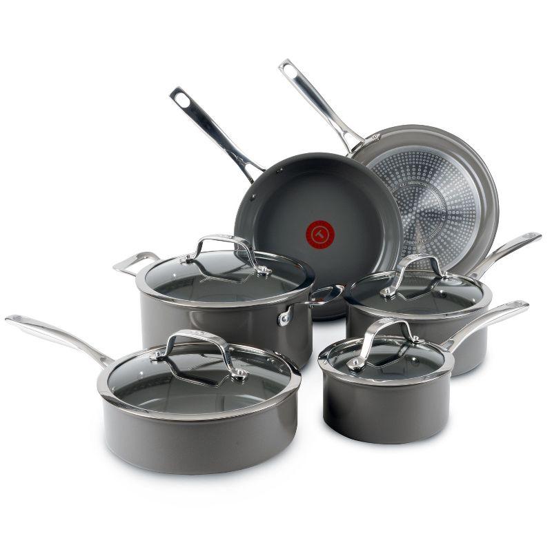 T-fal Excellence Reserve Ceramic 10-Piece Cookware Set