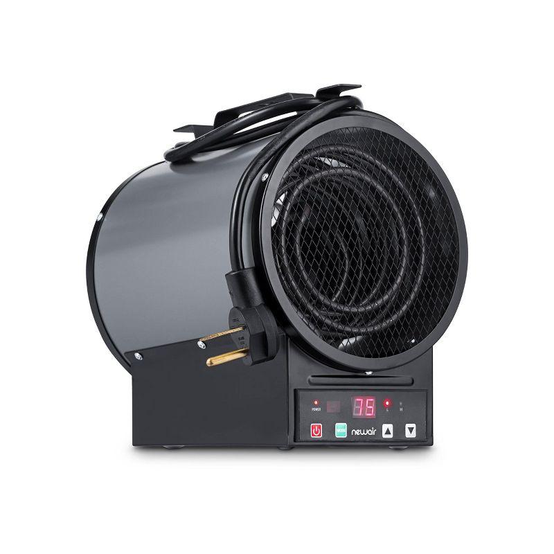 Newair Newair Freestanding or Ceiling/Wall Mounted 4800W Electric Garage Heater 240v, 500 sq. ft. with Remote Control
