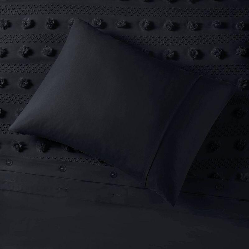 Intelligent Design Clip Jacquard Duvet Cover Set