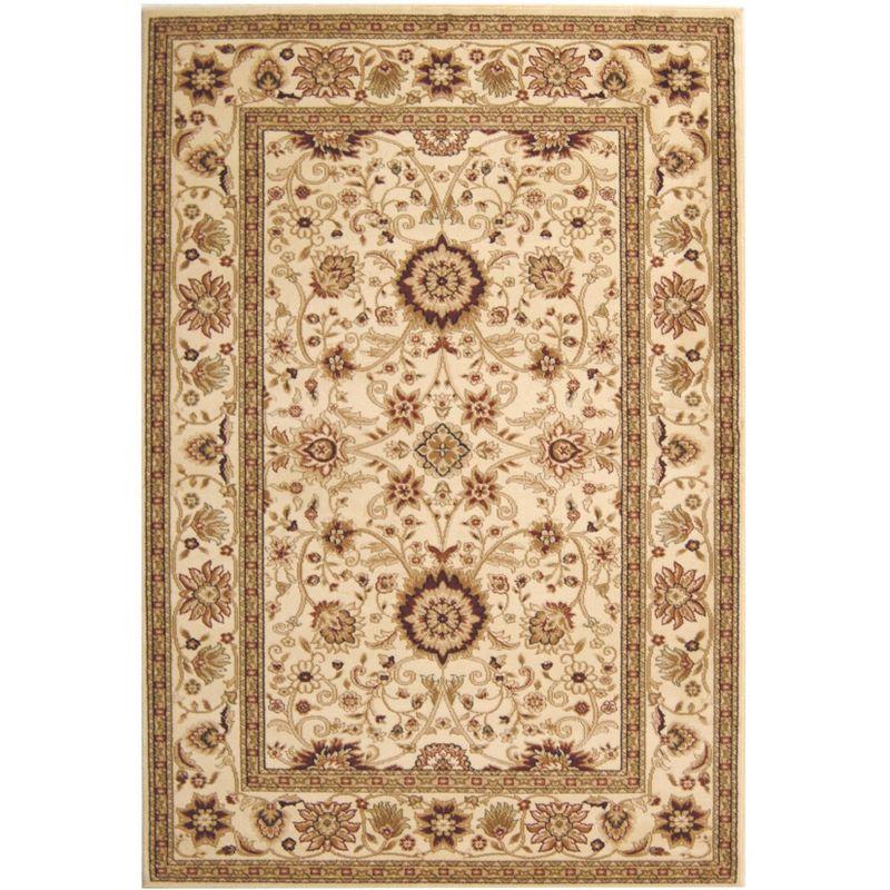 Lyndhurst LNH212 Power Loomed Area Rug - Ivory/Ivory - 6'x9' - Safavieh