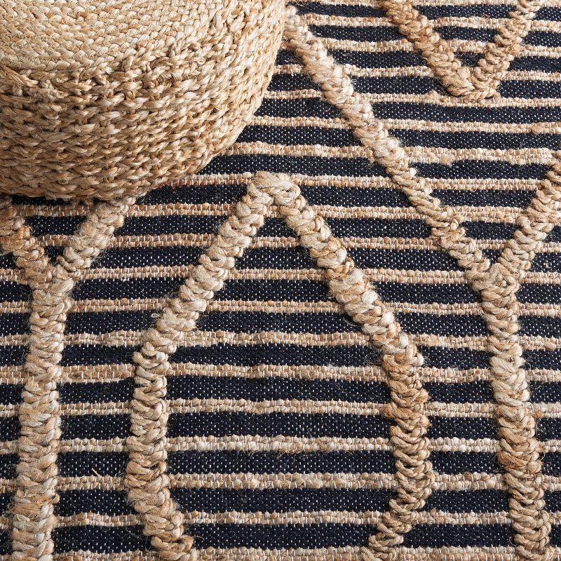 Safavieh Natural Fiber Flat Weave Jute And Cotton Geometric Rug
