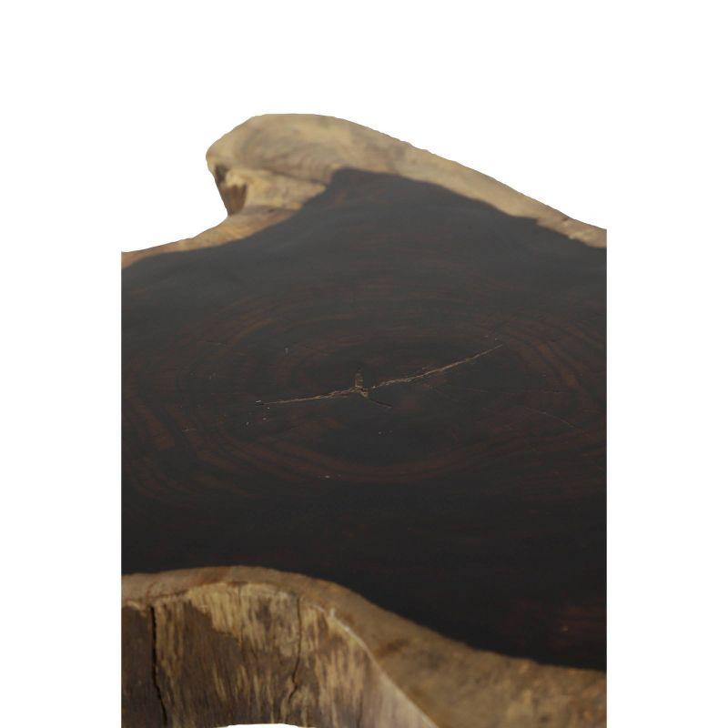 Contemporary Rosewood Accent Table with Splayed Legs - Olivia & May