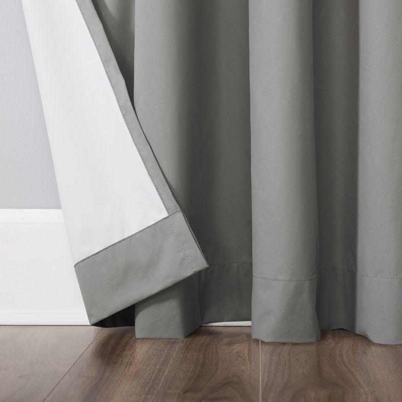 Sun Zero Blackout Cyrus Thermal Back Tab Curtain Panel