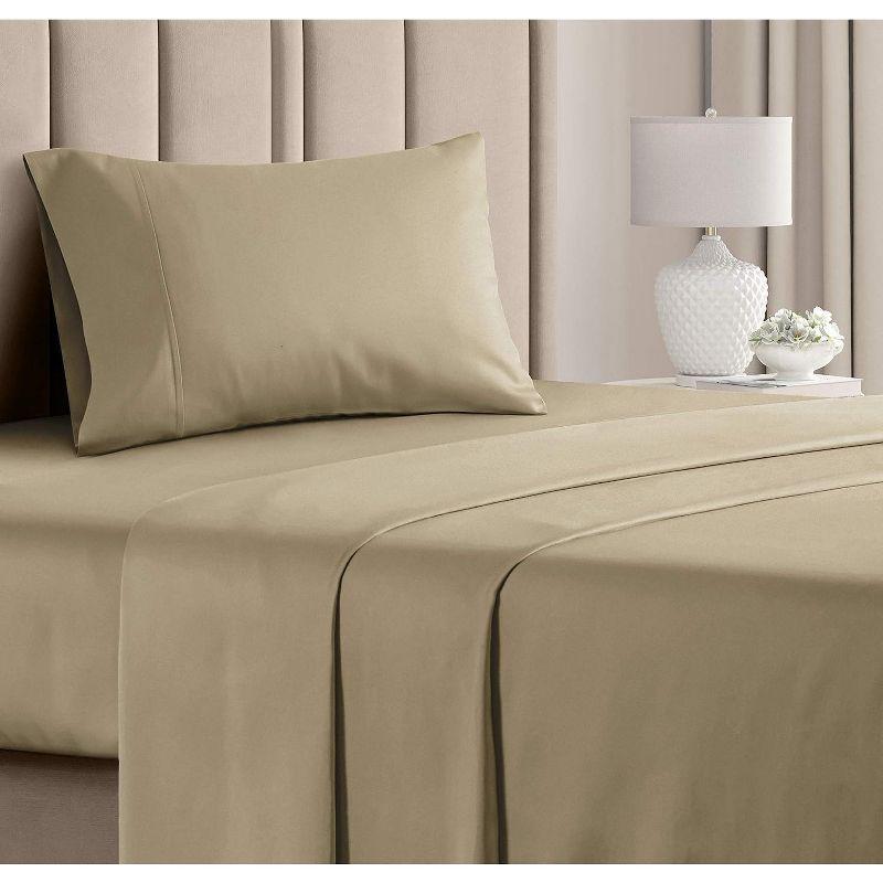 4 Piece 100% Cotton 400 Thread Count Sheet Set - CGK Linens