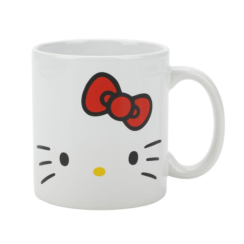 Hello Kitty White Ceramic 16 Oz. Mug