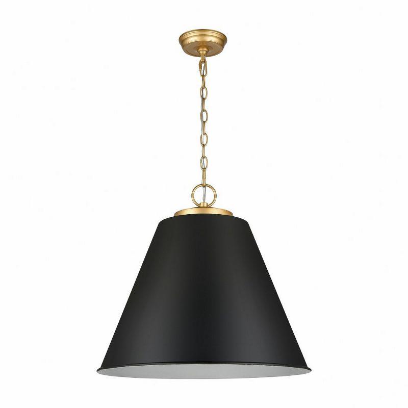 Elk Home Vellus 3 - Light Pendant in  Matte Black