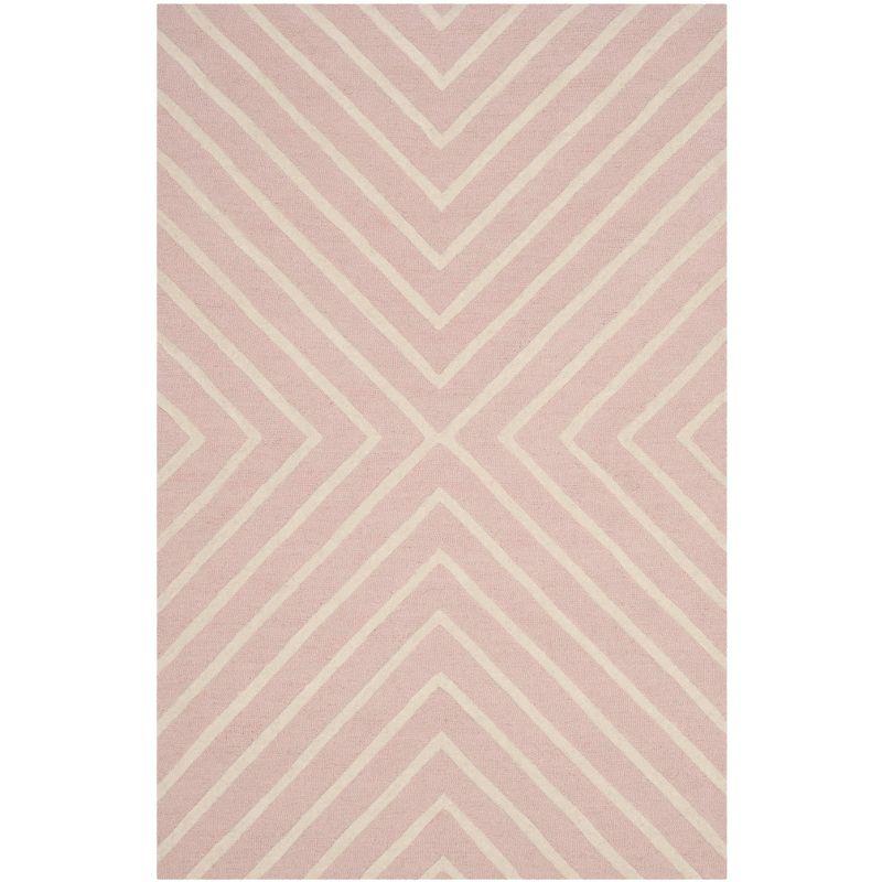 Ivory Whisper Hand-Tufted Wool Kids' Playroom Rug 4' x 6'