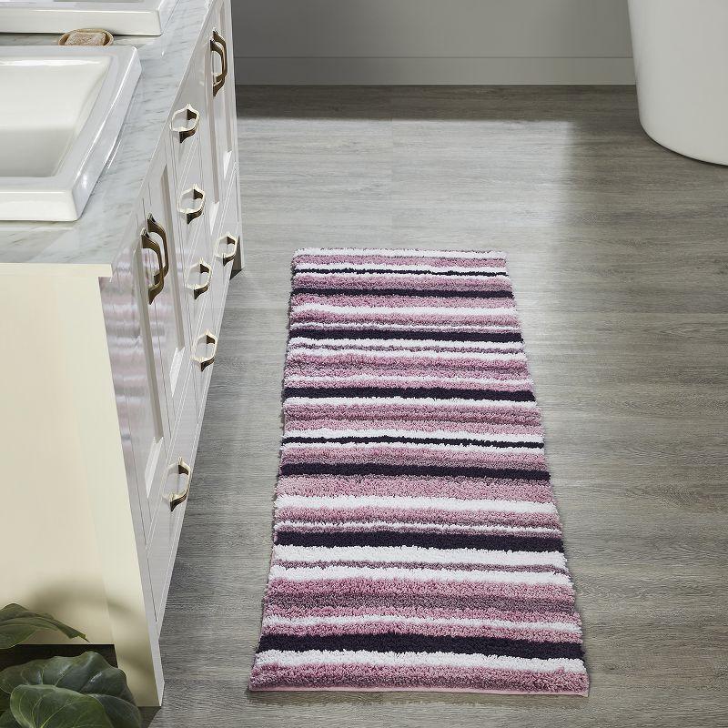 Better Trends Griffie 100% Polyester TPR Backing Tufted 5 Pc (17" x 24" | 20" x 20" | 20" x 32" | 24" x 36" | 20" x 60") Bath Rug Set -