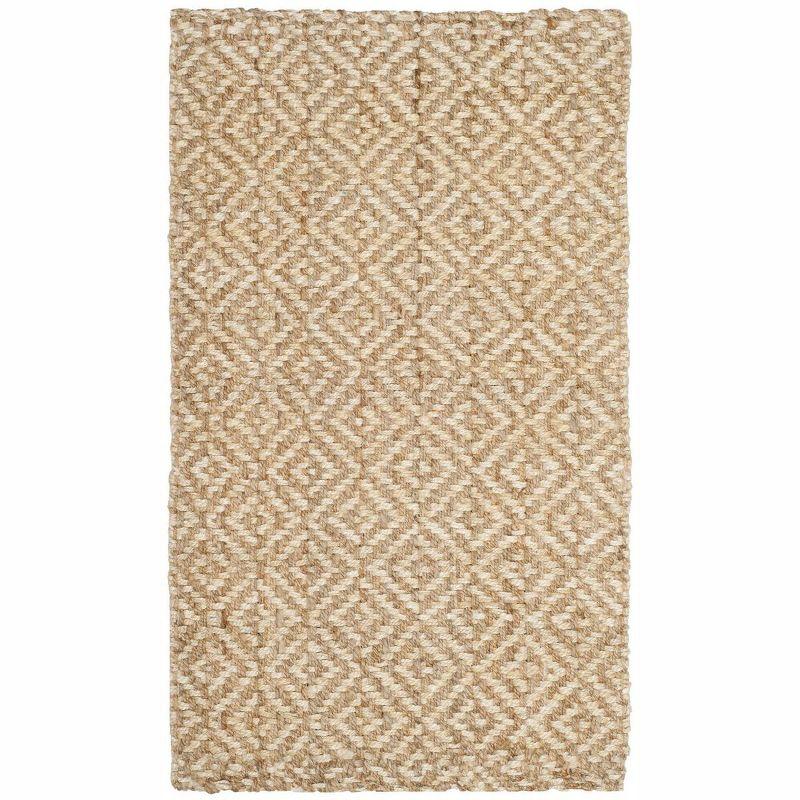Natural Fiber NF261 Hand Woven Indoor Accent Rug - Ivory/Natural - 3'x5' - Safavieh