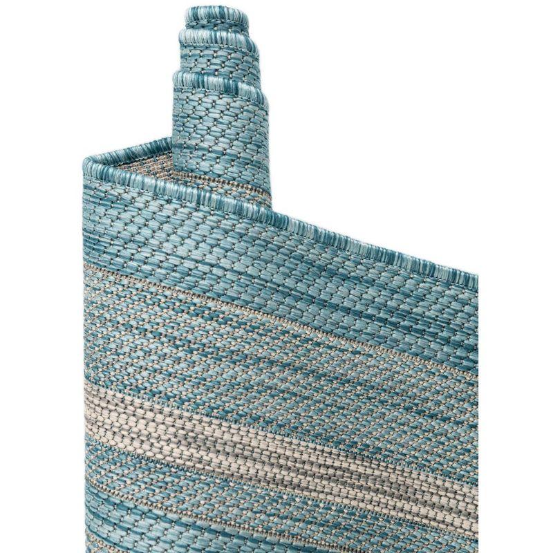 Unique Loom Outdoor Border Soft Border Border Woven Area Rug