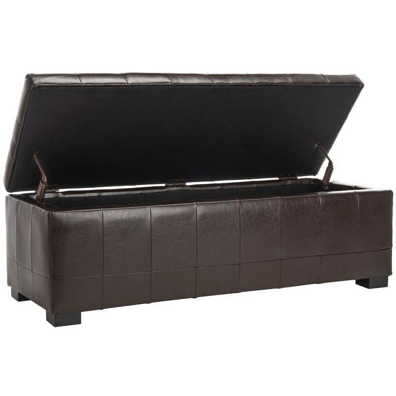 Large Manhattan Storage Bench  - Safavieh