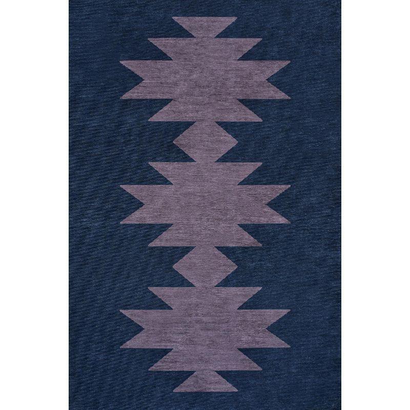 Chayton Minimalist Geometric Machine-Washable Area Rug - JONATHAN Y