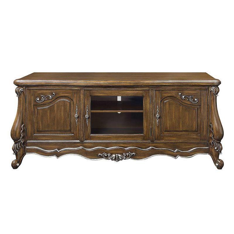 75" Latisha Tv Stand and Console Antique Oak Finish - Acme Furniture