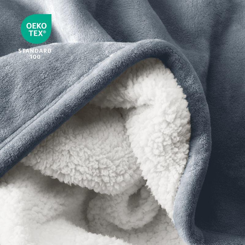 Bare Home Sherpa Fleece Blanket
