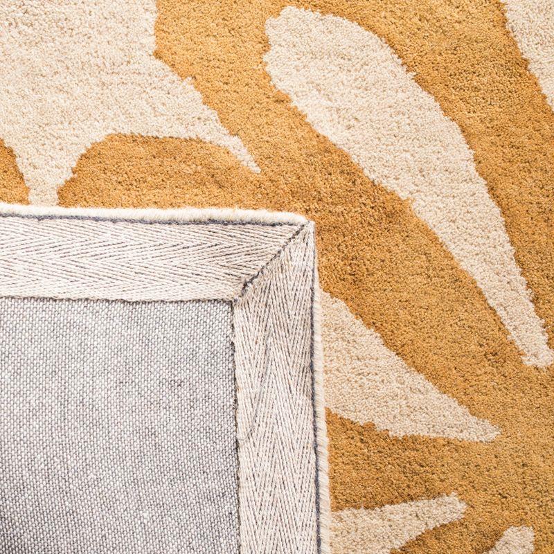 Dip Dye DDY527 Hand Tufted Area Rug - Beige/Gold - 8'x10' - Safavieh.