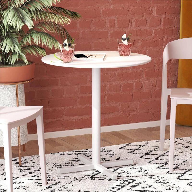 Cosco Steel Round Indoor/Outdoor Bistro Table