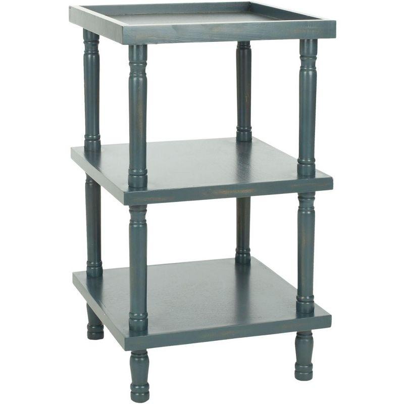 Esmeralda Side Table - AMH6602C - Teal - Safavieh Couture