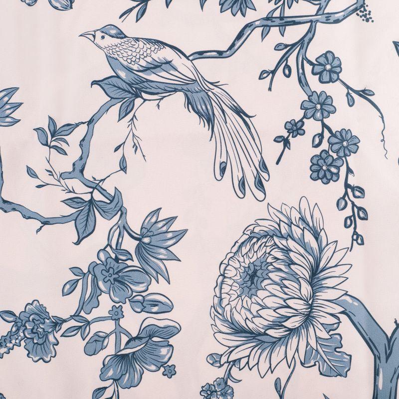 Chanasya Chanasya Antique Toile Double Brushed Microfiber Duvet Cover Set