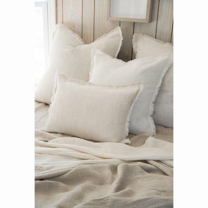 Luxe Fringed Throw Pillow