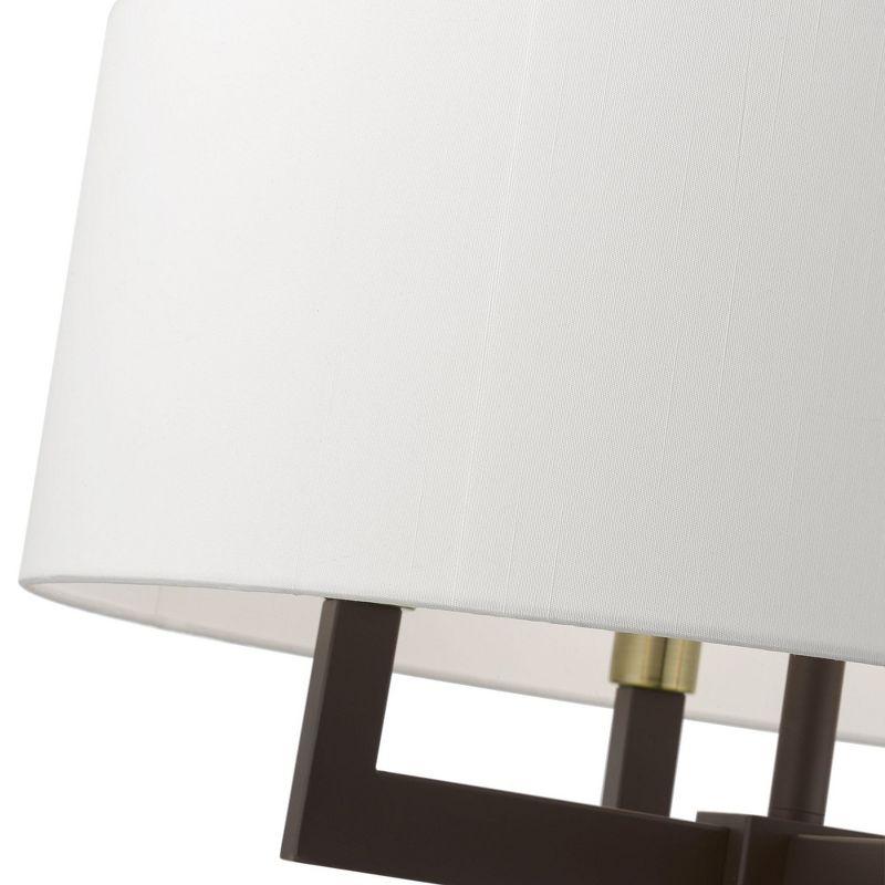 Livex Lighting Cresthaven 4 - Light Chandelier in  Bronze/Antique Brass