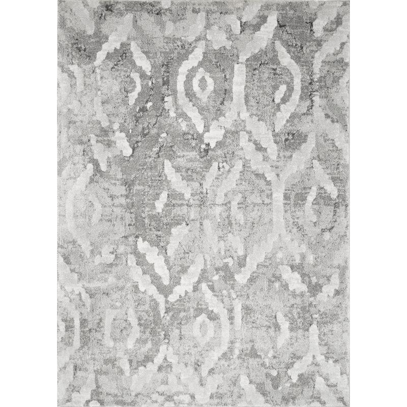 Elysian Gray 32'' Reversible Synthetic Runner Rug