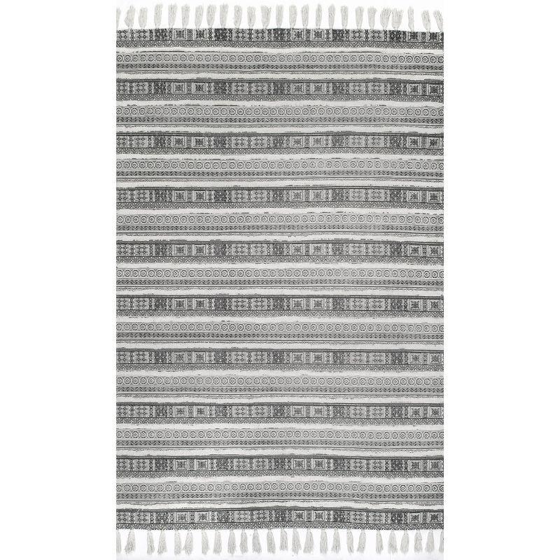 Nuloom Rasmus Greek Frieze Stripes Indoor Area Rug